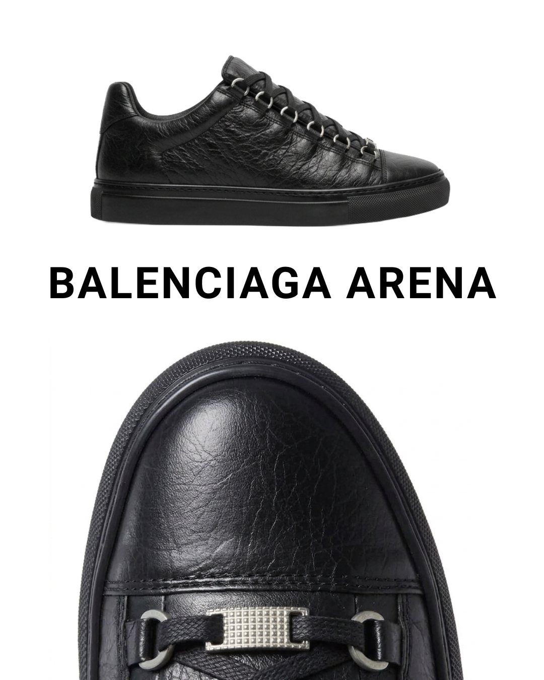 BALENCIAGA ARENA SNEAKERS LOW
