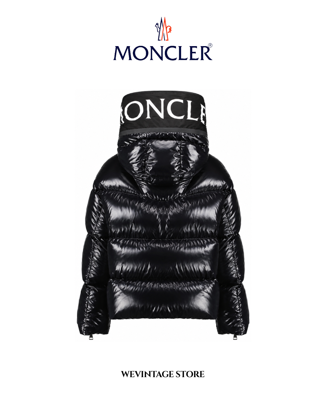 MONCLER HUPPE SHORT DOWN PUFFER JACKET