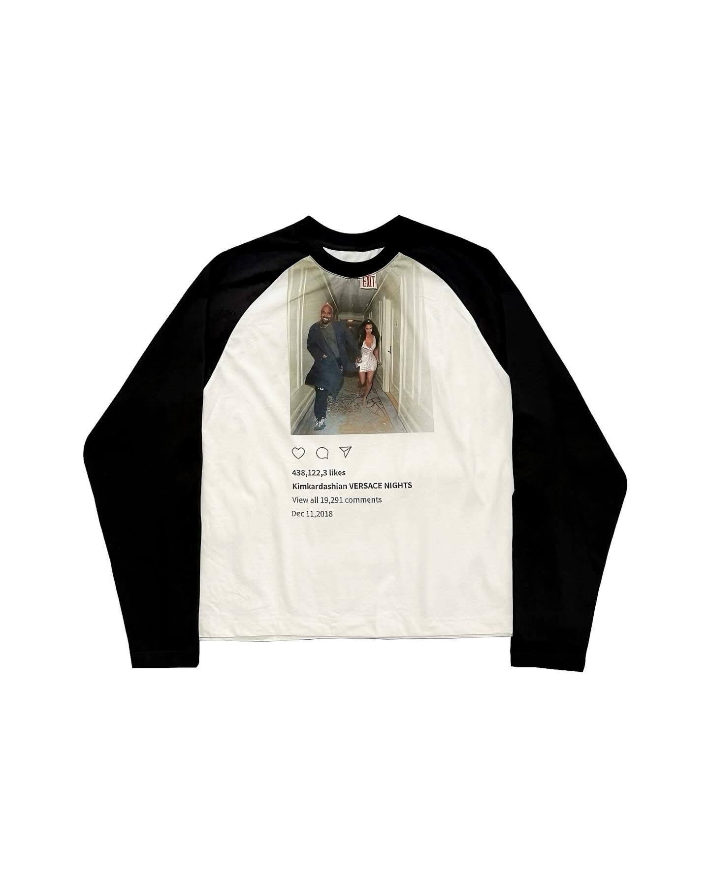Kim Kardashian Versace Nights Love Yever Yeezy T-shirt