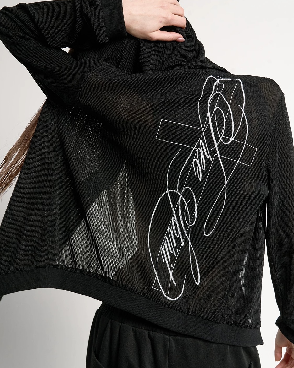 CIPHER MESH ZIP HOOD JACKET