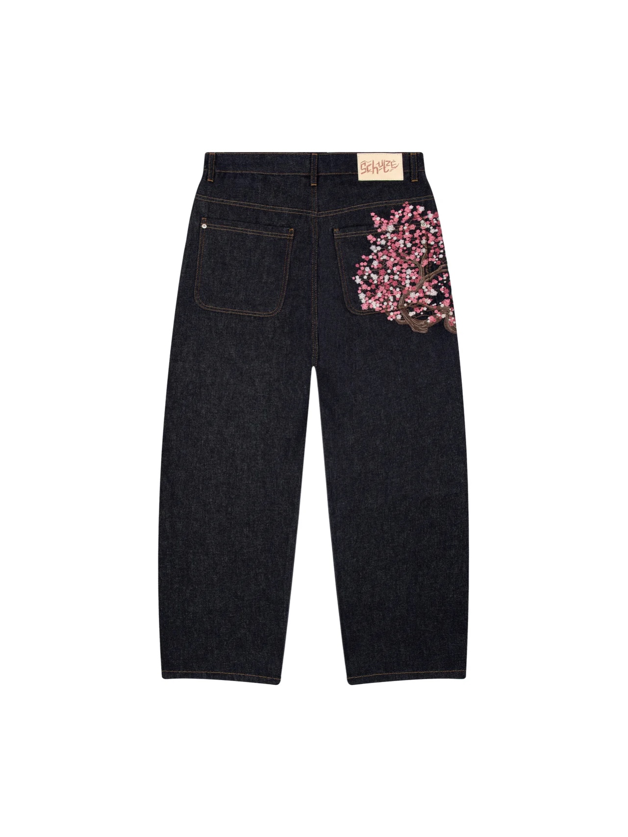 DERSCHUTZE BLOSSOM DENIM JEANS